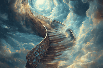 Bewusstsein als Wendeltreppe dargestellt